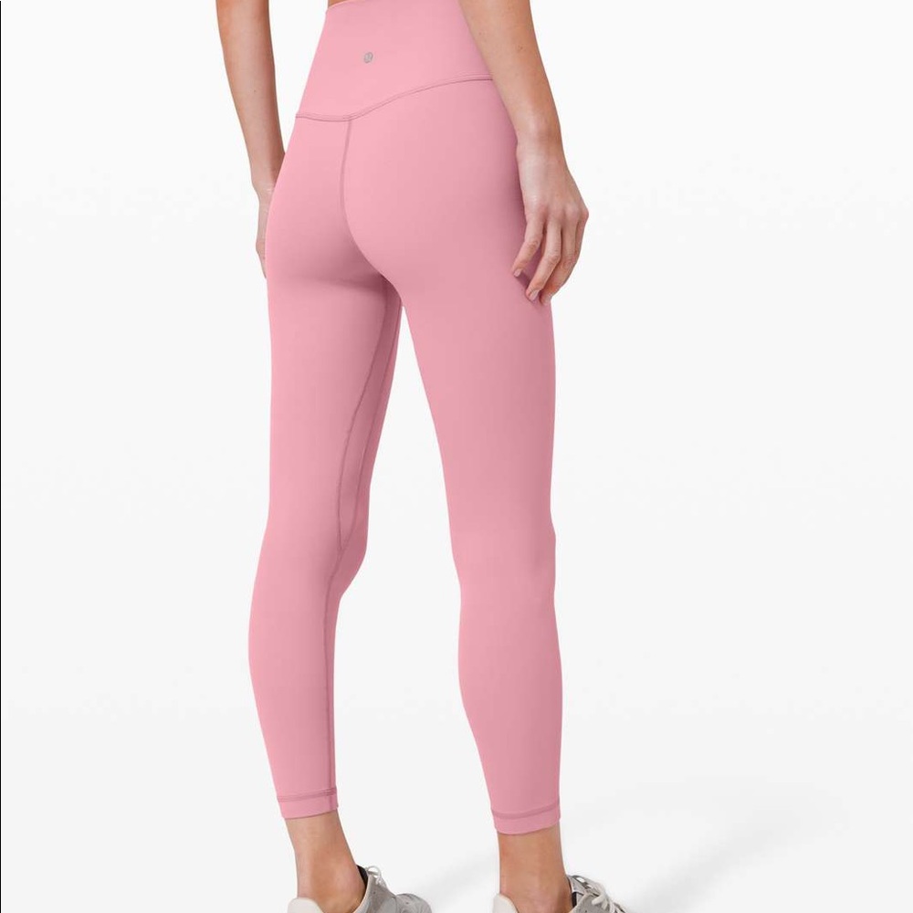 Lululemon pink taupe leggings